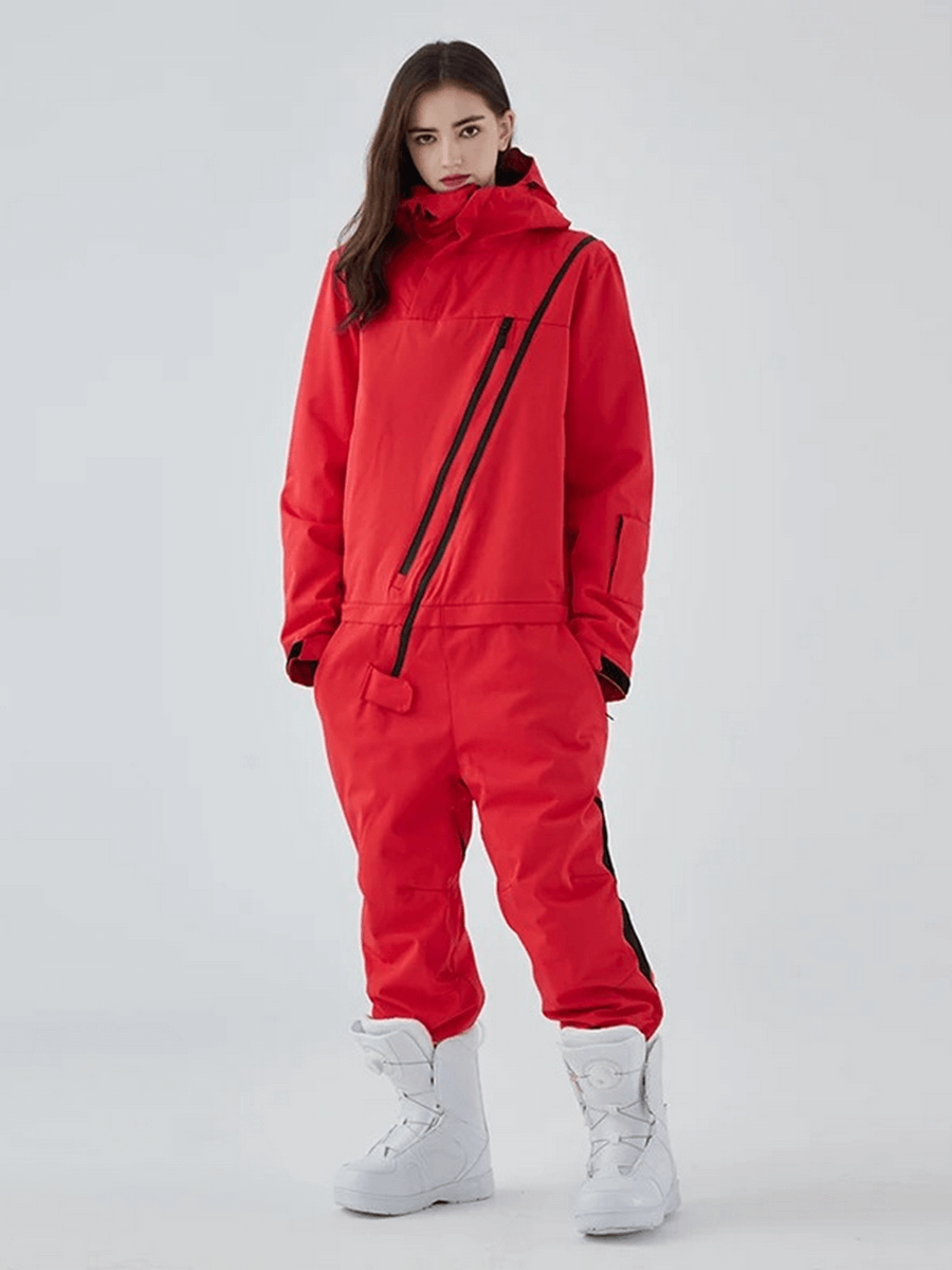 Unisex Cotton One-Piece Warm Ski Suit - SF2064