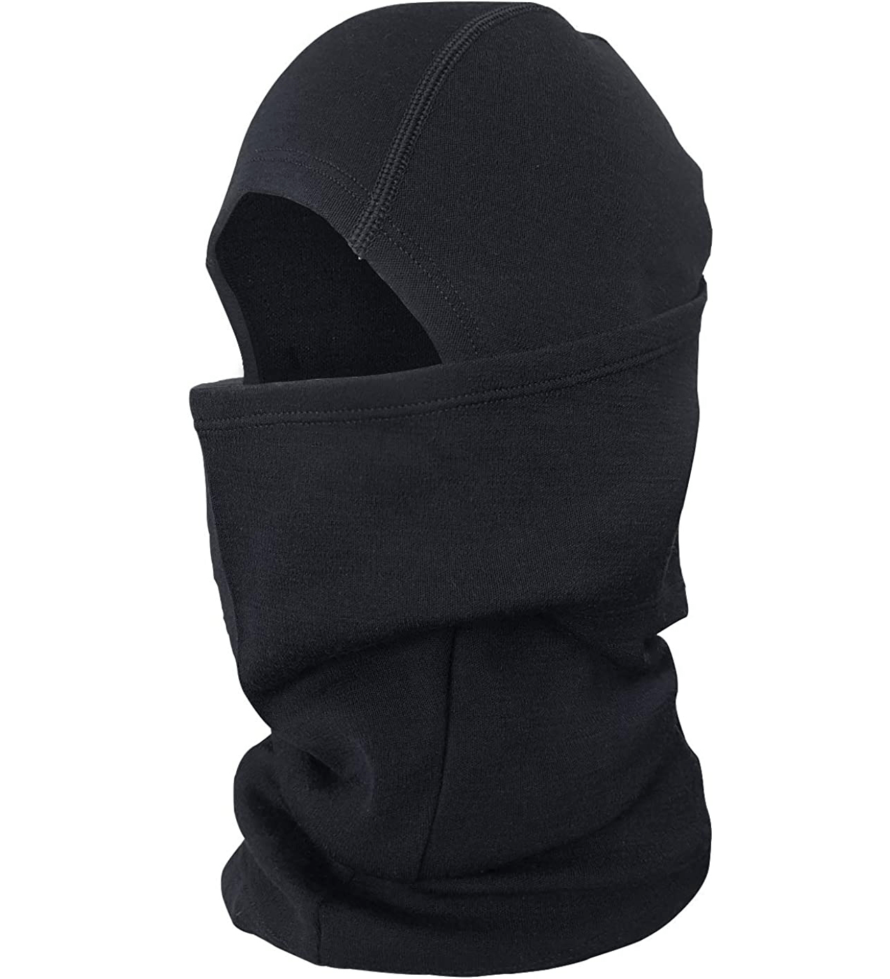 Unisex windproof breathable wool balaclava thermal face ski mask SF1469, ideal for skiing and cold weather protection.