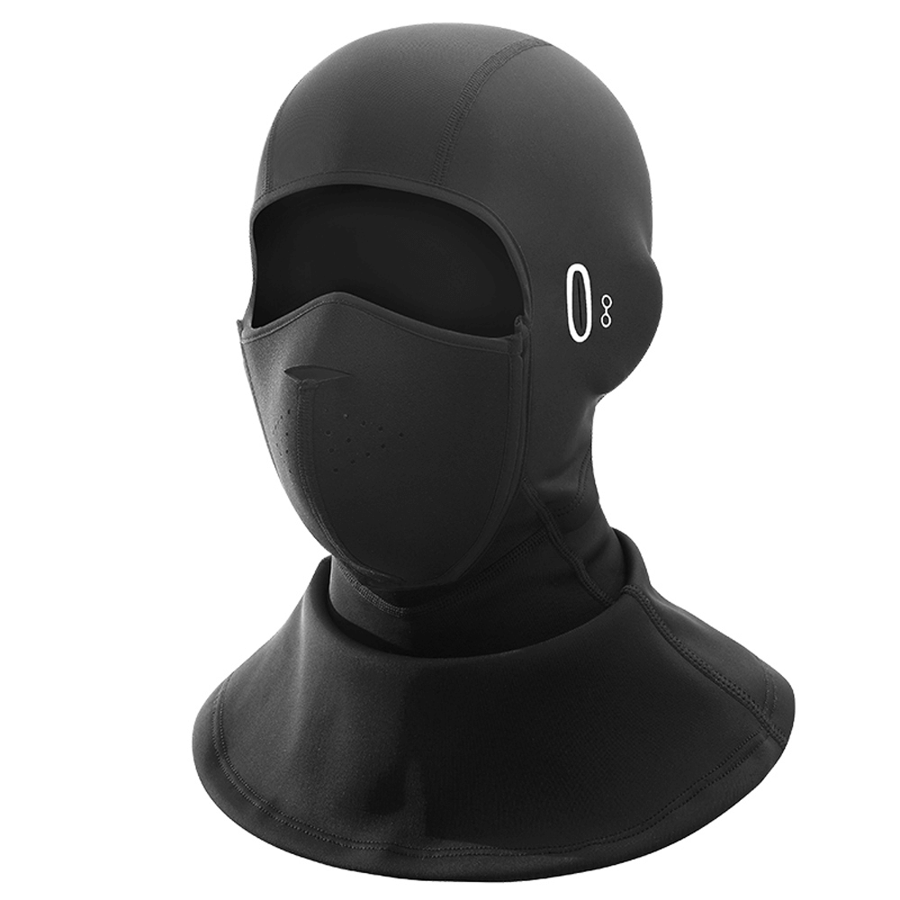 Unisex windproof cold protection face mask SF2501 for skiing, motorcycling; waterproof, thick polyester for winter sports.