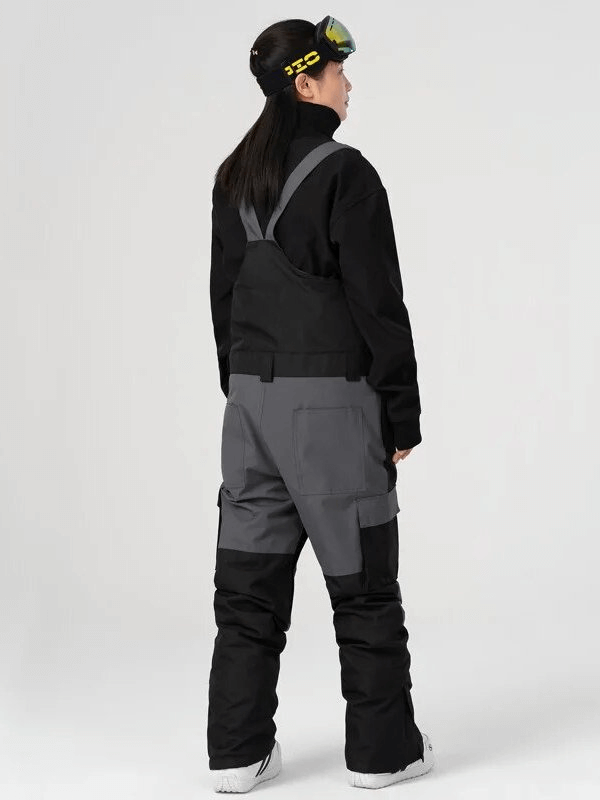 Unisex Windproof Waterproof Ski Pants with Straps - SF1764