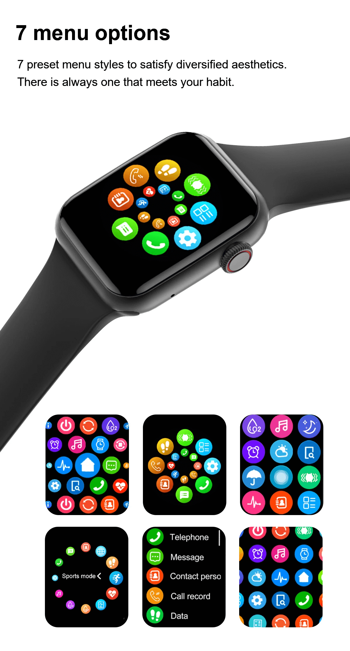Versatile Smartwatch with Various Functions - SF2146
