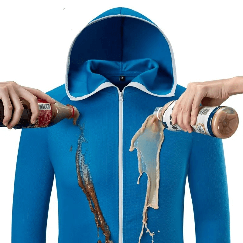 Waterproof Elastic Men's Jacket with Hood - SF1716