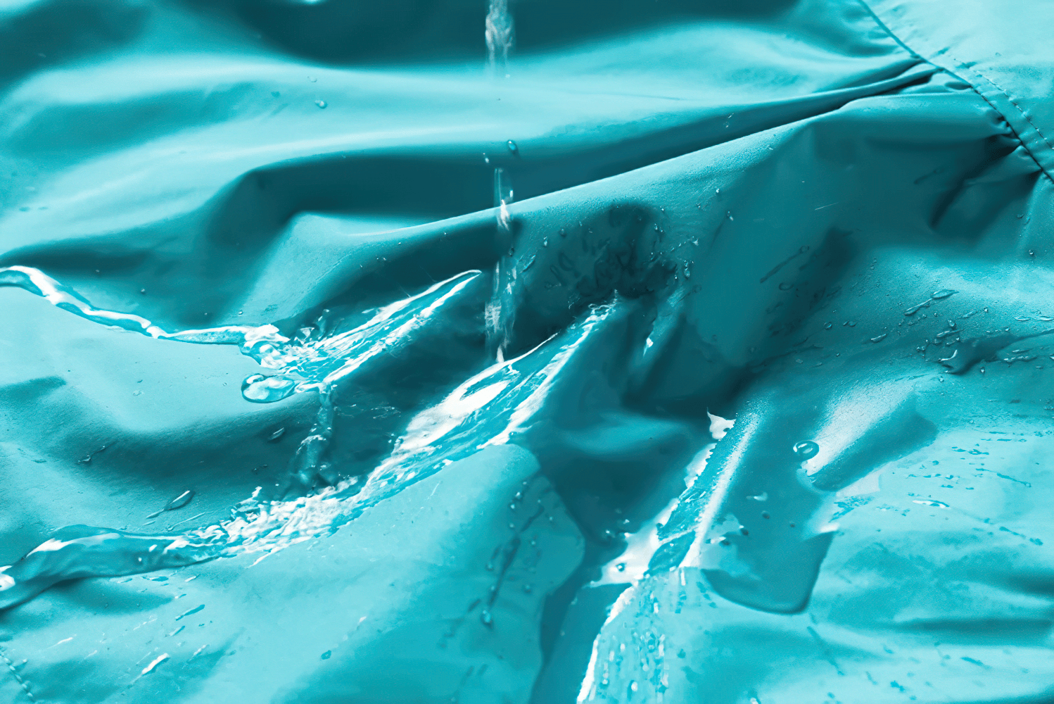 Close-up of the Waterproof Hooded Jacket with Cute Flower Print - SF3597 showcasing water-resistant fabric ideal for autumn kids' outwear.