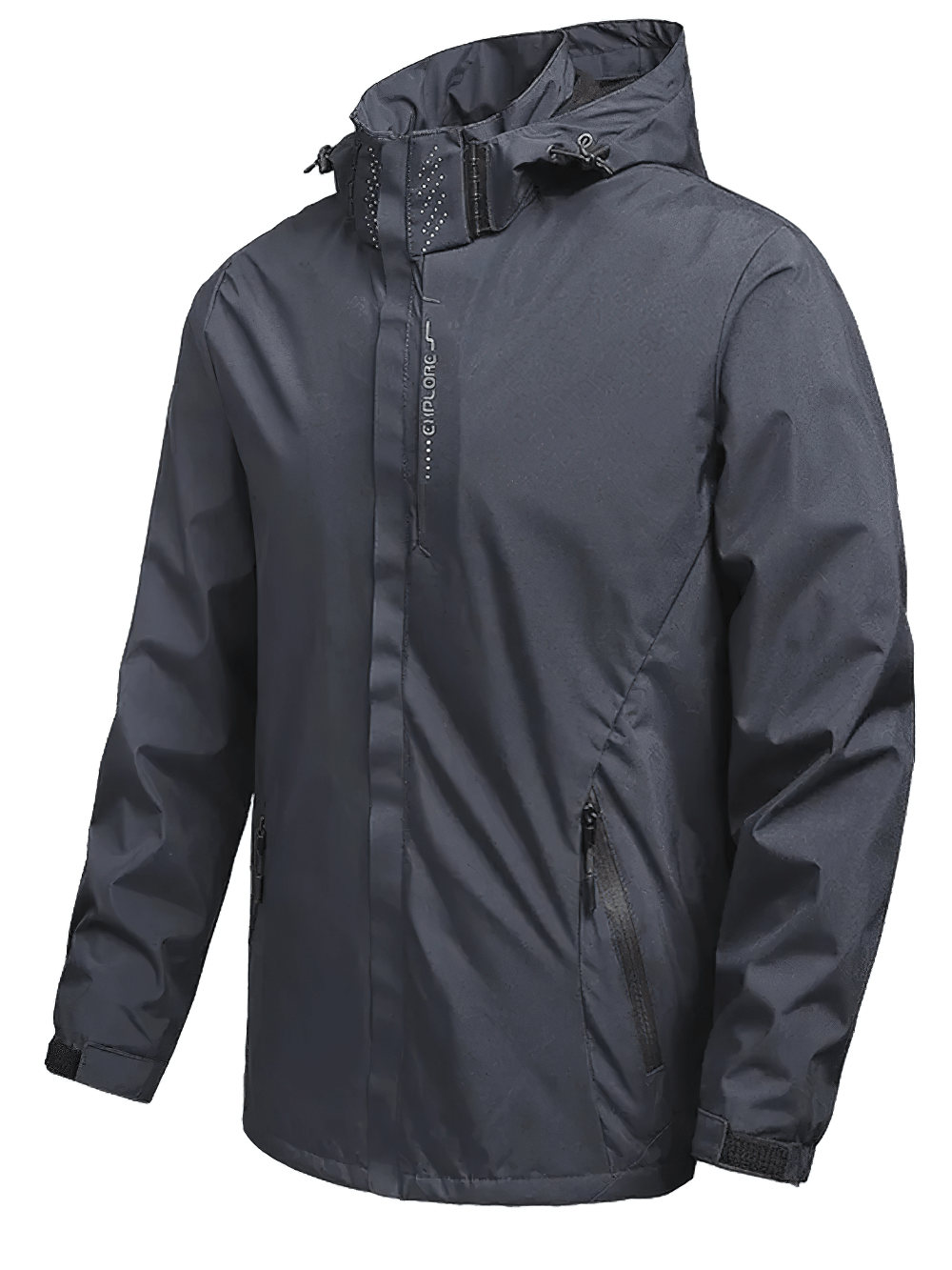 Waterproof Hooded Rain Jacket for Hiking Days - SF4684 lightweight and windproof jacket with hood