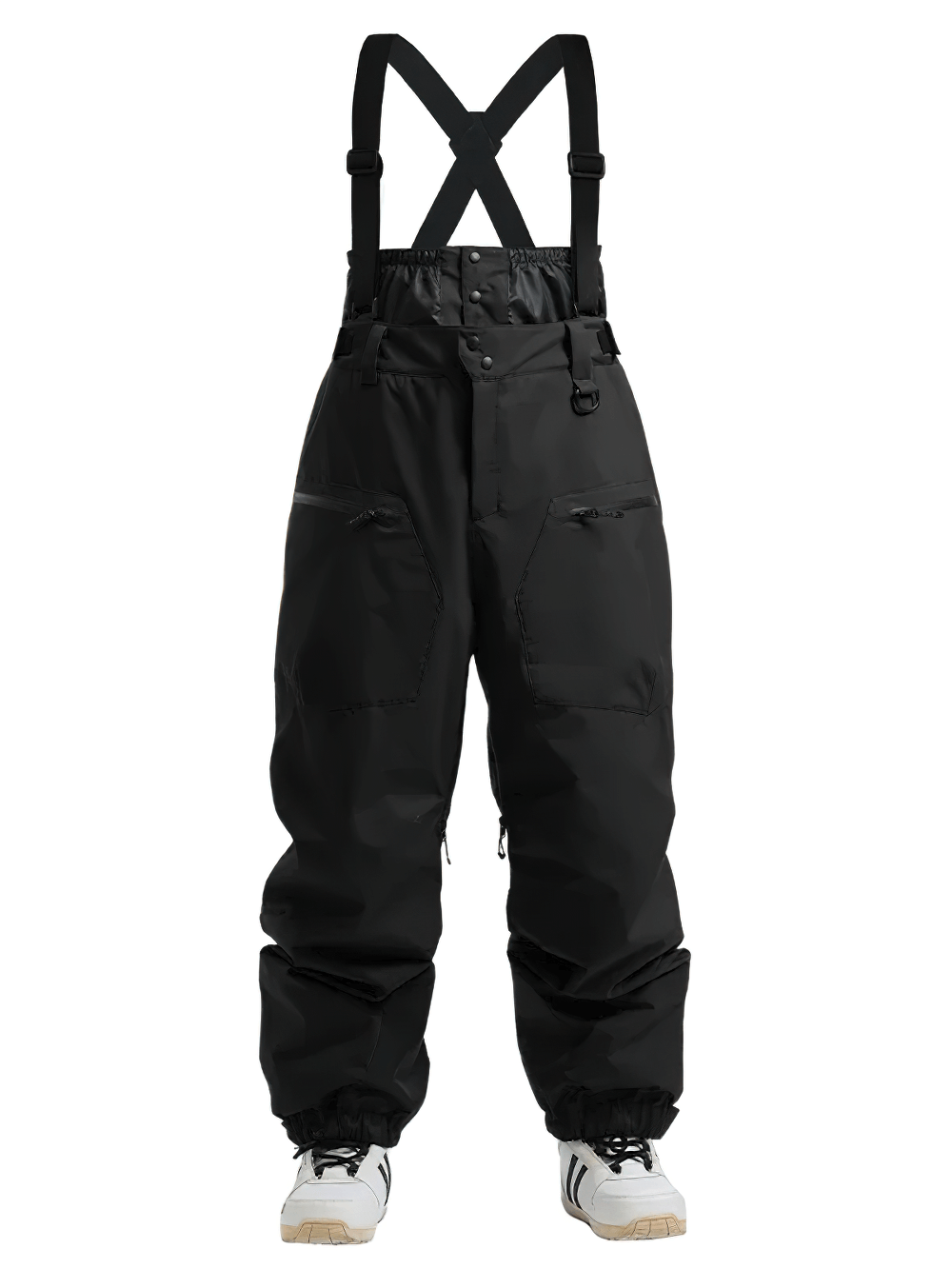 Waterproof Ski Pants with Adjustable Suspenders - SF4272