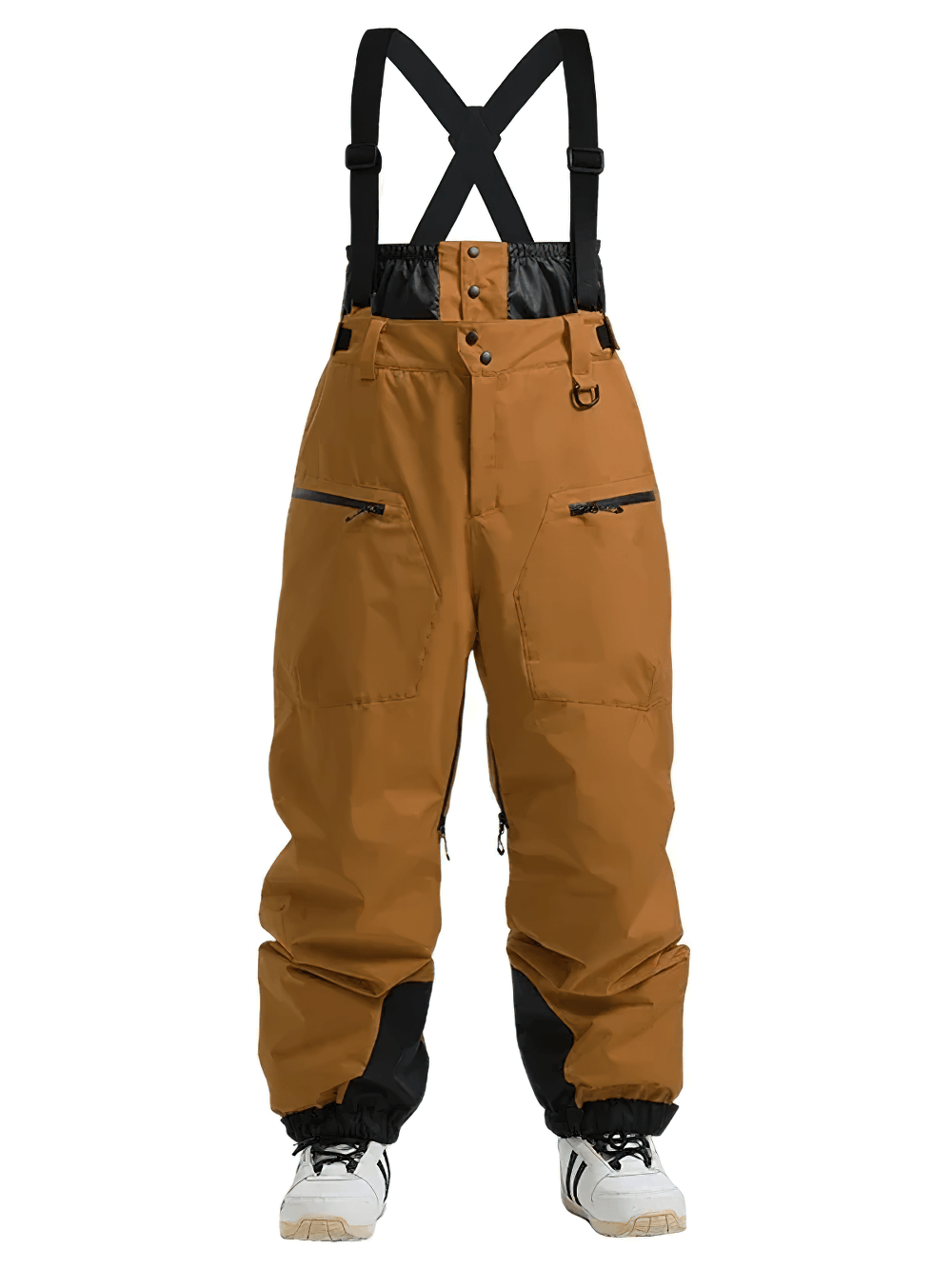 Waterproof Ski Pants with Adjustable Suspenders - SF4272