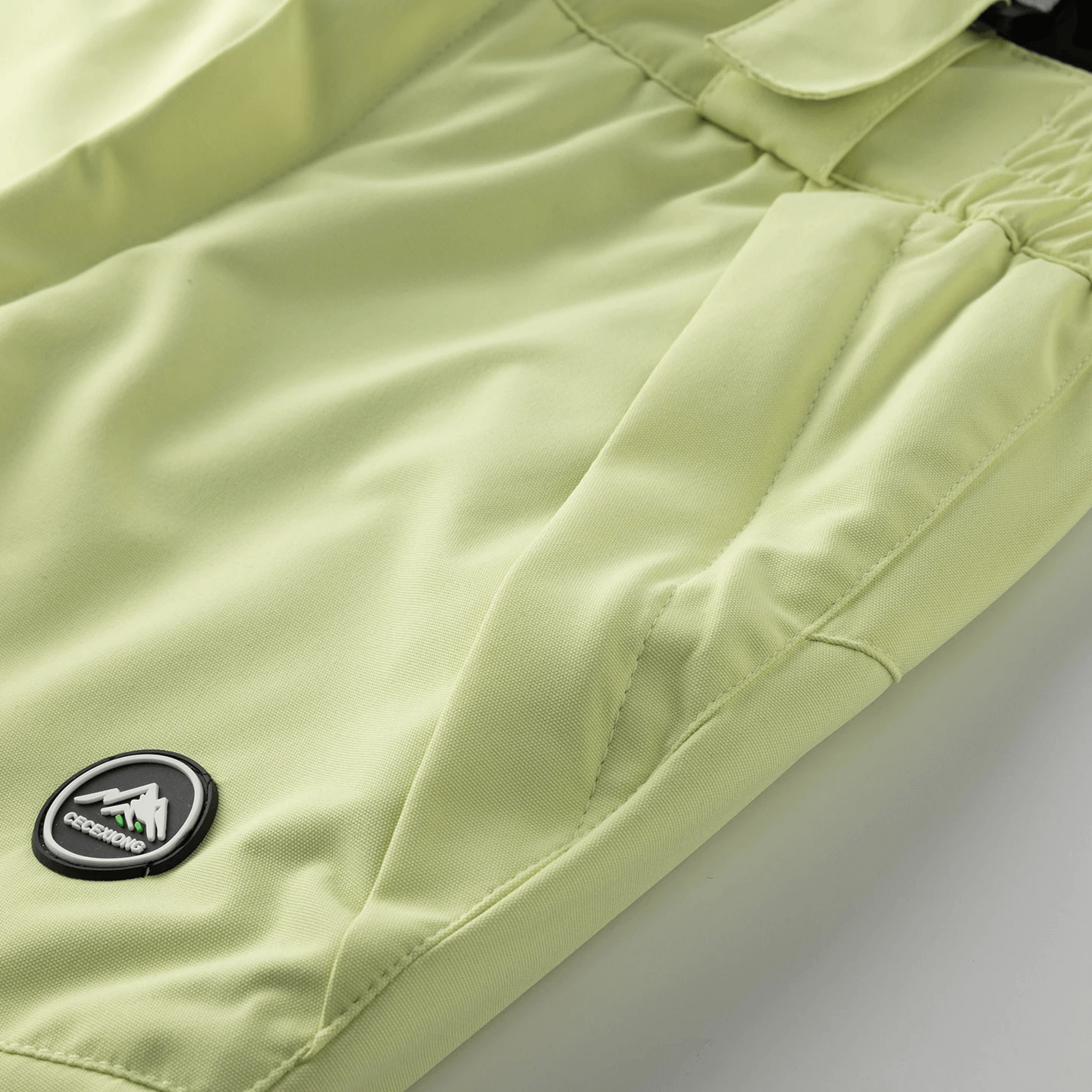 Close-up view of Waterproof Ski Pants with Warm Insulated Design - SF3763 showcasing durable material and pockets.