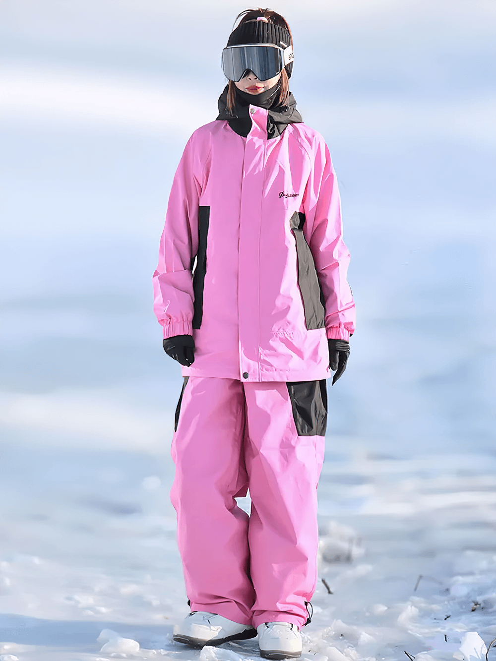 Waterproof Snowboarding Jacket and Pants Set - SF2471