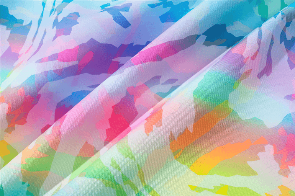 Colorful fabric pattern of Waterproof Windbreaker Jacket with Fleece Lining - SF3576 for kids' outdoor adventures.