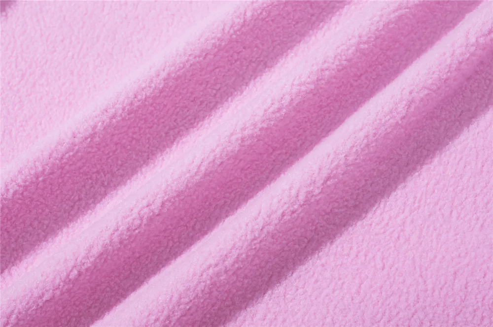 Close-up of pink fleece lining in Waterproof Windbreaker Jacket with Fleece Lining - SF3576 for kids.