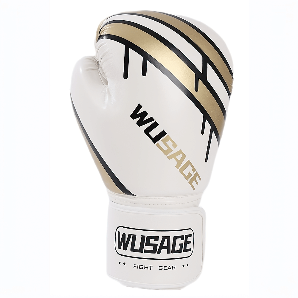 White Boxing Gloves for Training and Sparring - SF2737