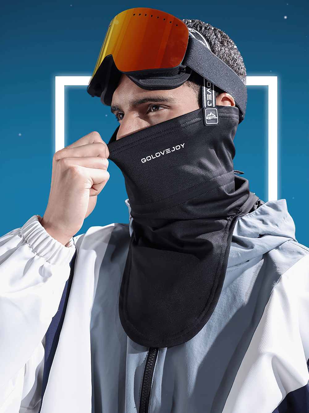 Windproof Cycling and Ski Mask with Neck Cover - SF2497