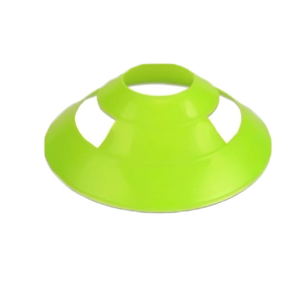 Vibrant green windproof soccer training cone ideal for sports drills and agility practice with SF3189 model number.
