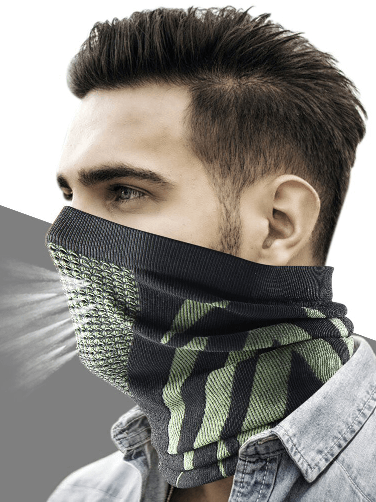 Windproof warmer soft snowboard neck gaiter for men with breathability feature, perfect for outdoor activities.
