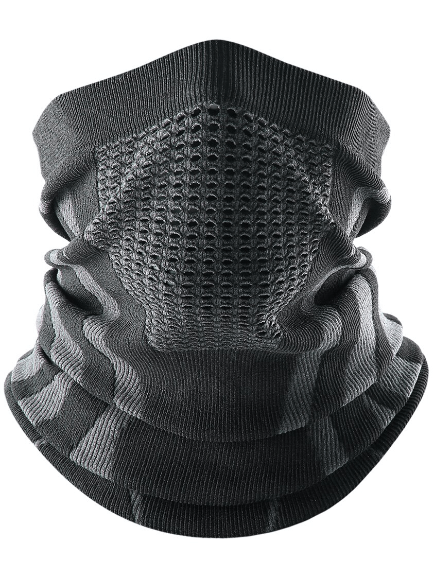 Windproof warmer soft snowboard neck gaiter for outdoor activities, featuring thermal insulation and UV protection, unisex design.