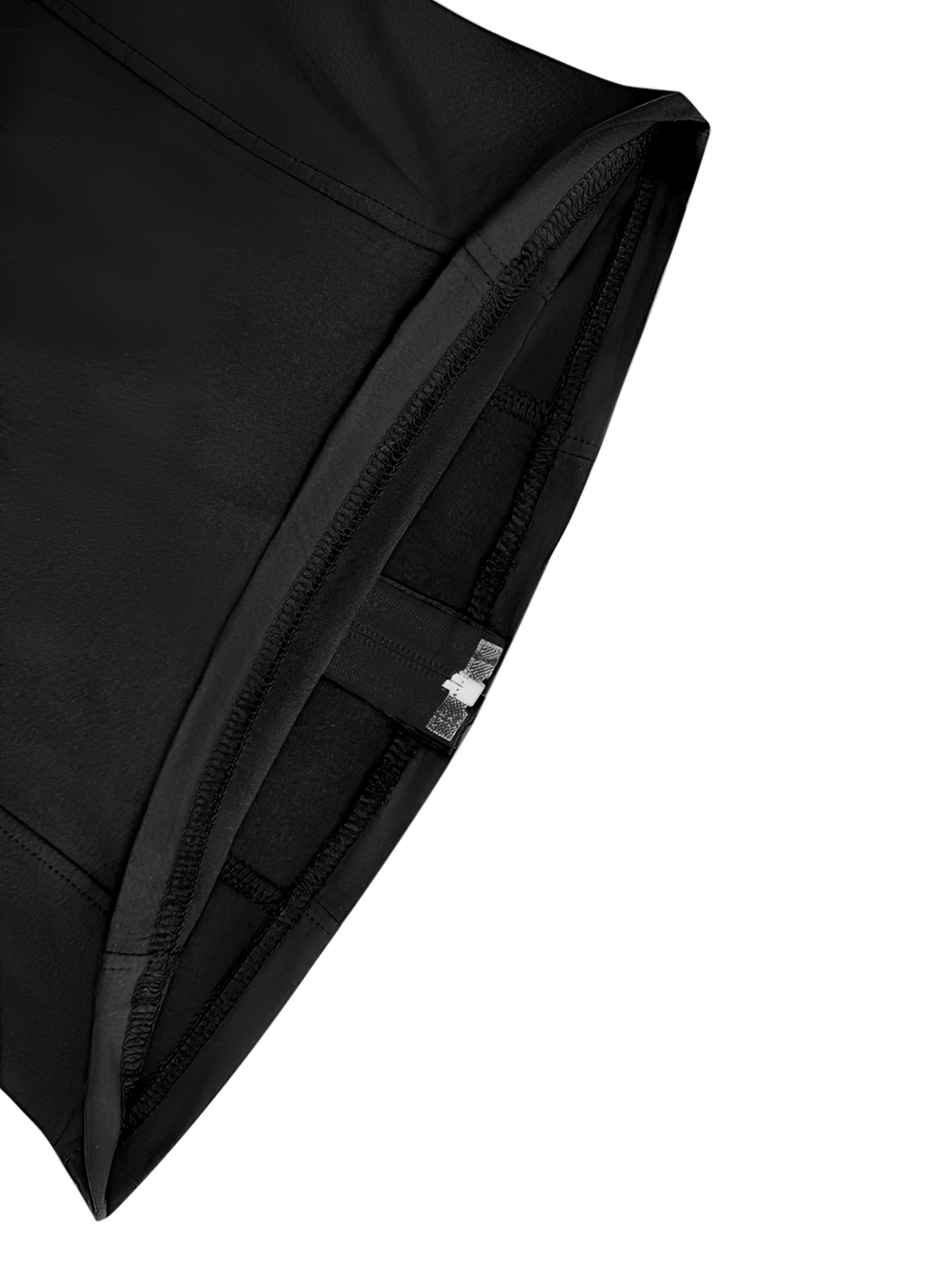 Close-up of Women's Athletic Zip Front Training Jacket for Yoga - SF4233 showing detailed stitching and hem.