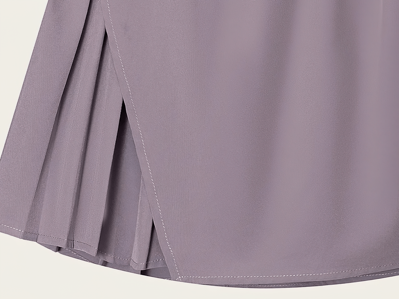 Women's Pleated Sports Skort With Hidden Shorts - SF4571 fabric detail and pleat design for athletic wear.