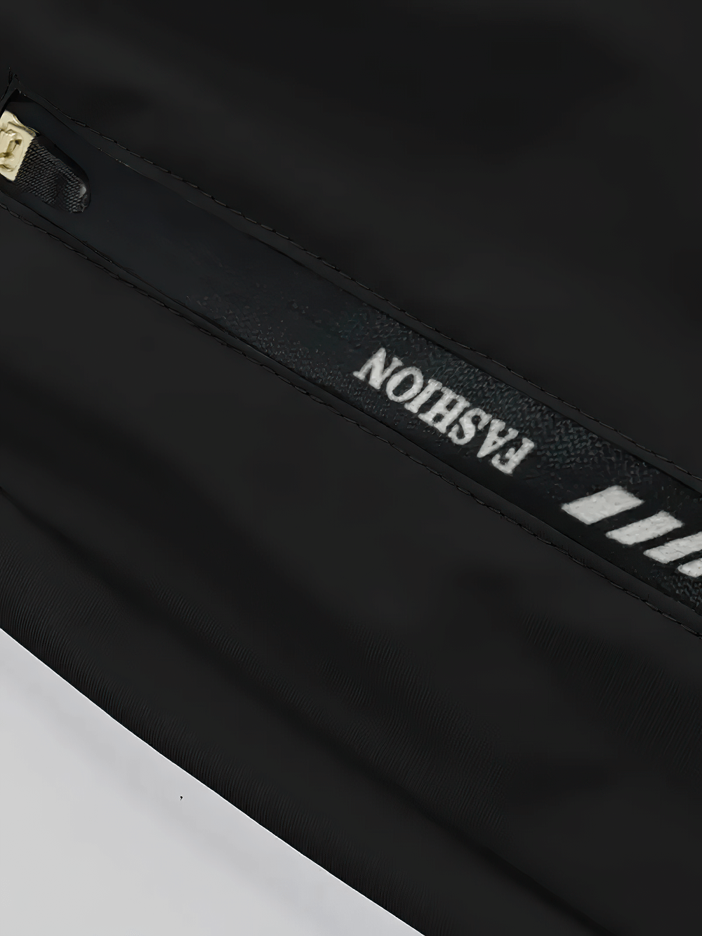 Alt Tag: Women's Quick-Dry Ankle Pants with Zip Pockets - SF4404 close-up of zip pocket detail, sleek quick-dry sports fabric