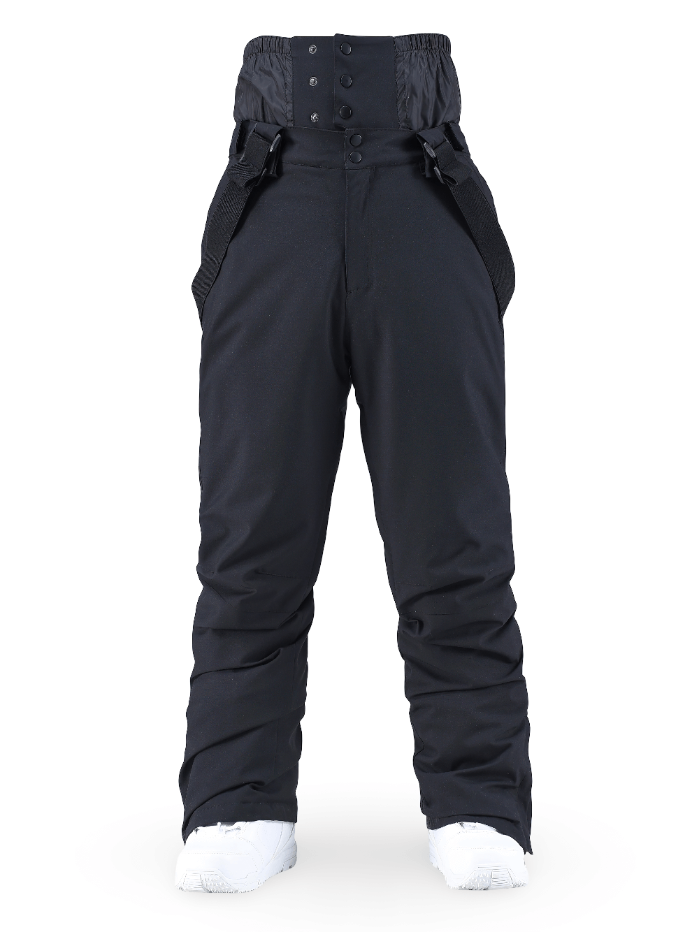 Women's Snowboard Pants with Waist Guard Straps - SF4263 featuring high waistband and adjustable straps for winter sports