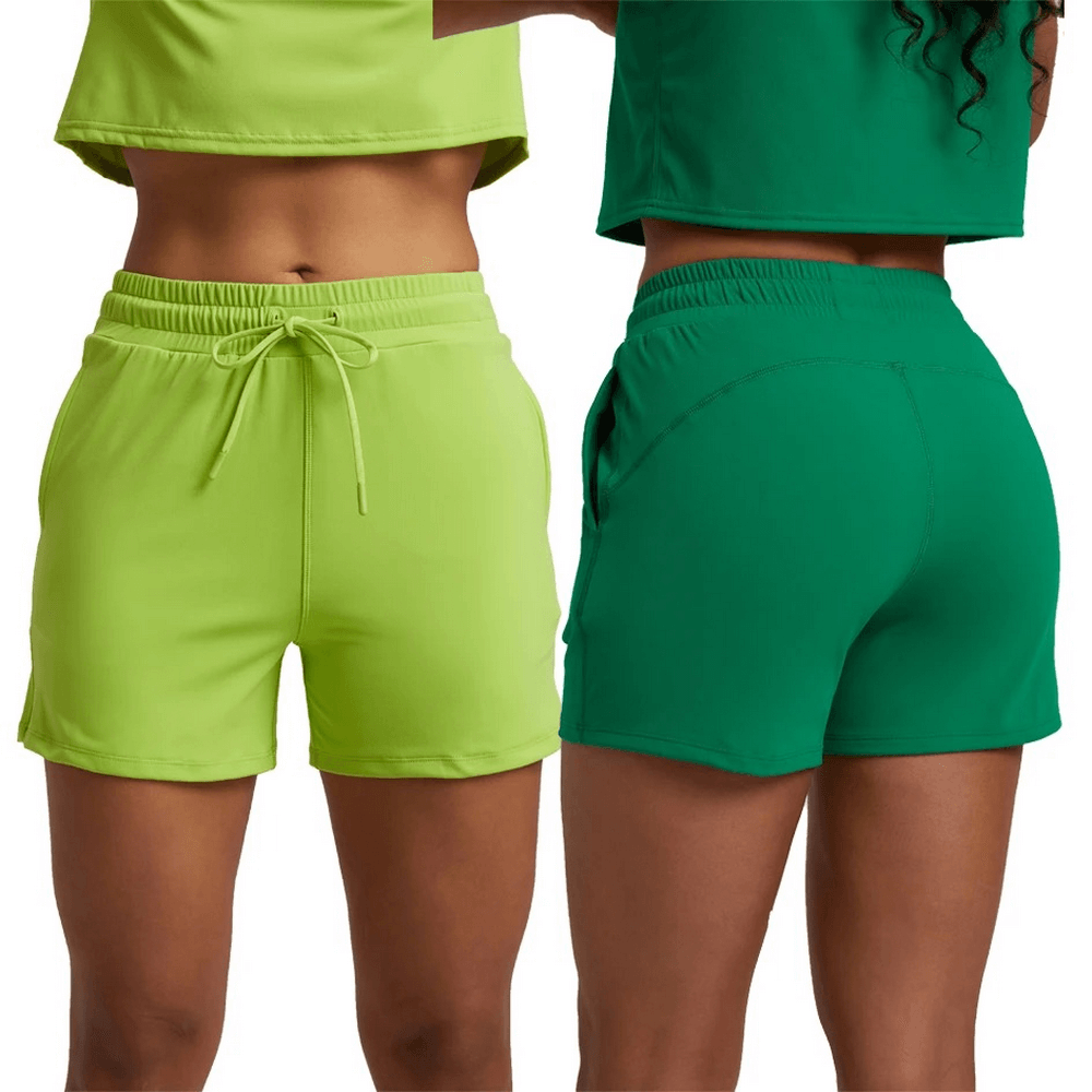Women's Workout Shorts with Elastic Waistband - SF2235