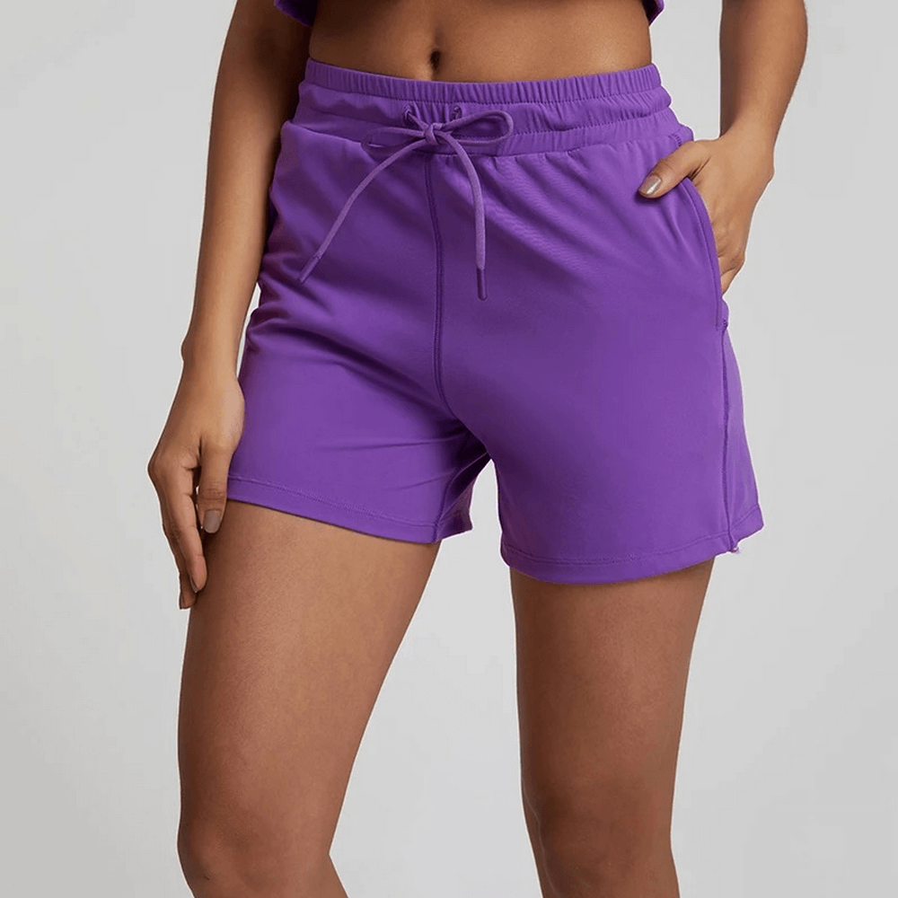 Women's Workout Shorts with Elastic Waistband - SF2235