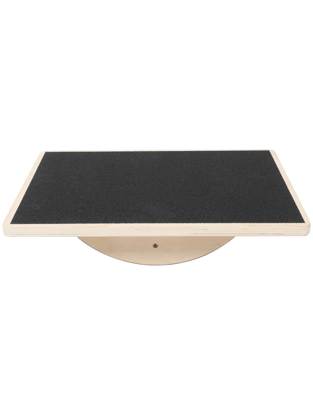 Wooden Rectangular Balance Board SF3225 for yoga, stability, and core training with non-slip surface, ideal for fitness and rehab.