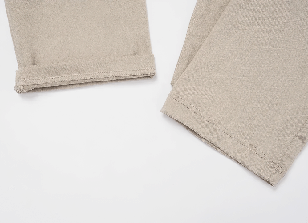 Close-up of Yoga Long Sleeve Top for Women with Wrap Tie Detail - SF4184 showing sleeve hems.