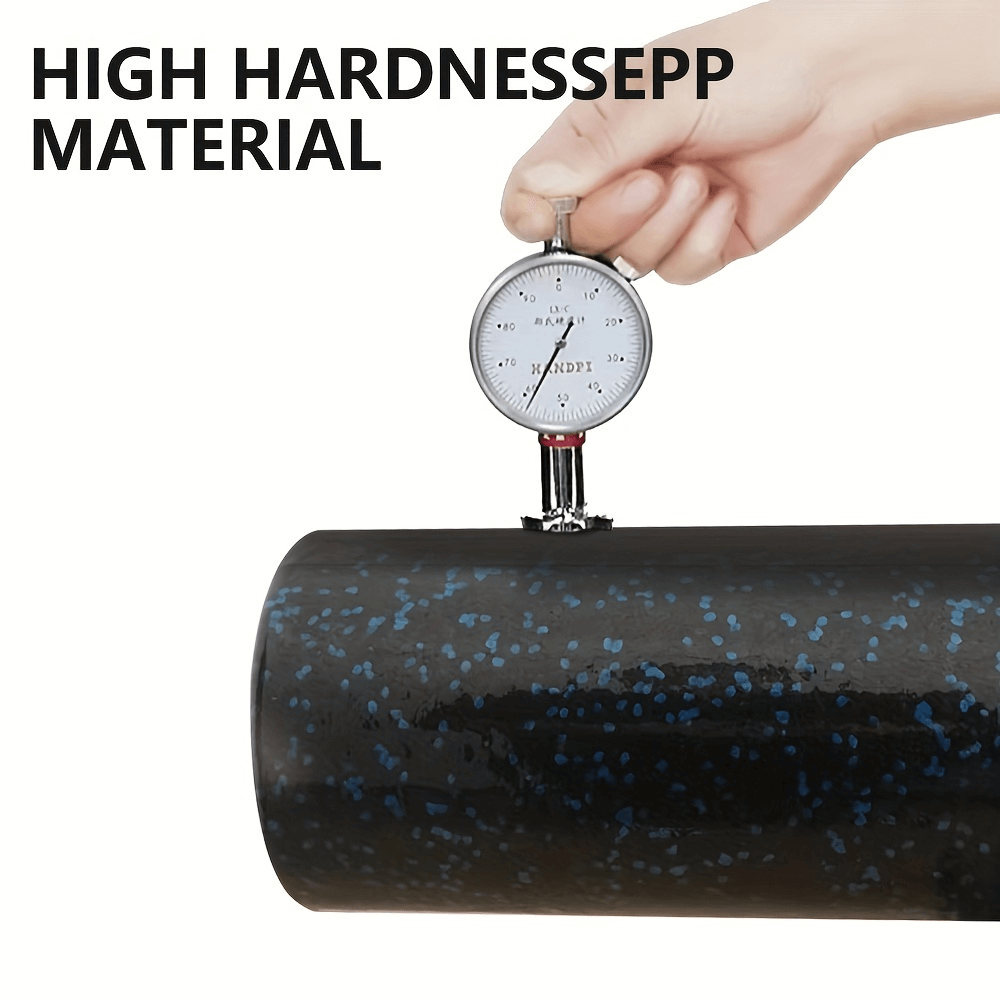 EPP yoga roller showing high hardness material for deep tissue massage and muscle recovery.