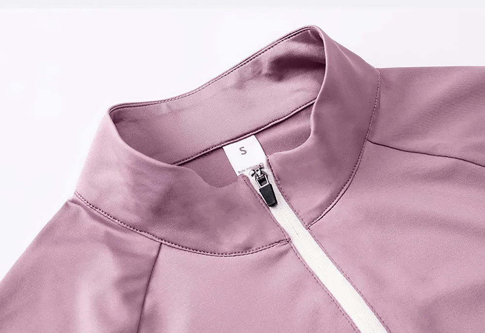 Zip-up Long Sleeve Yoga and Fitness Top for Women - SF4194