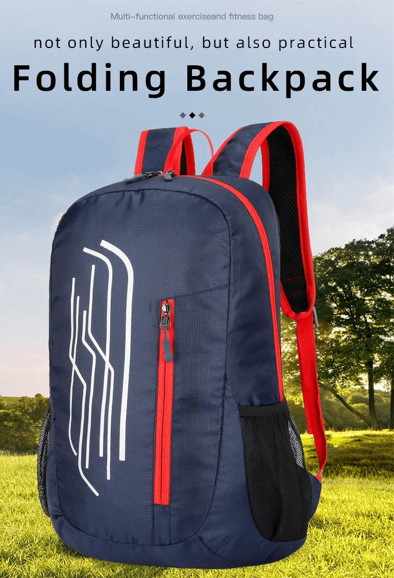 22L Portable Folding Pack Foldable Ultralight Cycling Backpack - SF0639