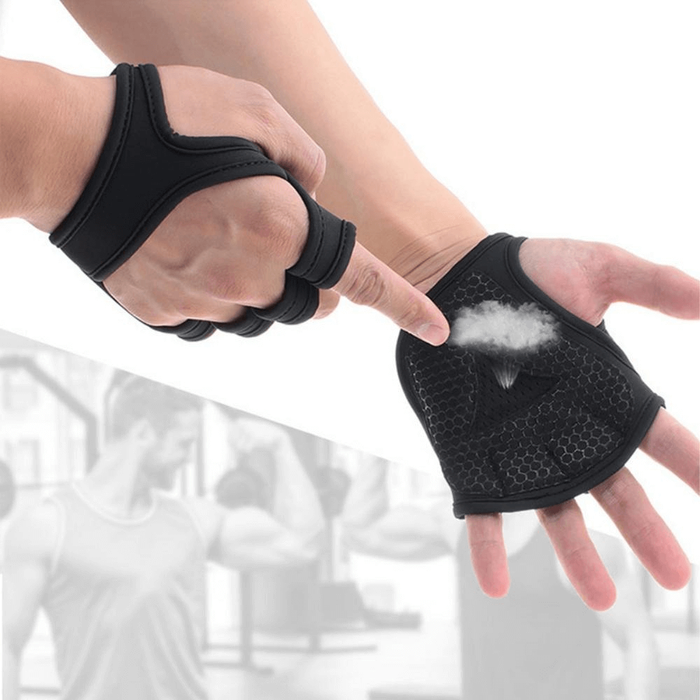Anti-Skid Exercise Workout Gloves SF0395 for Men and Women with breathable mesh, ideal for cycling and outdoor sports