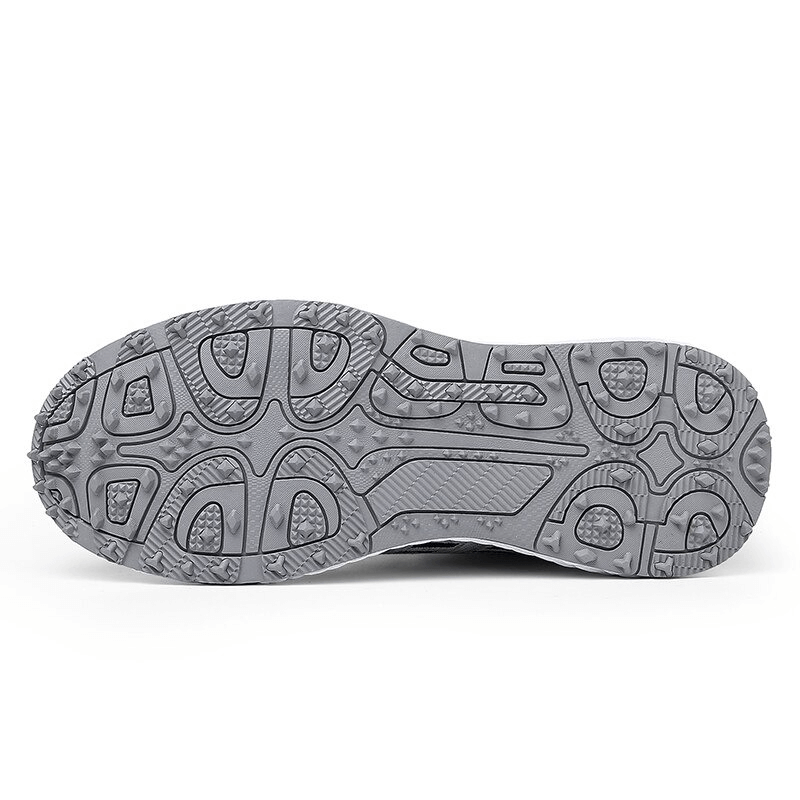 Sole of Breathable Flexible Lace Up Sneakers SF0721, showcasing durable rubber design for everyday wear.