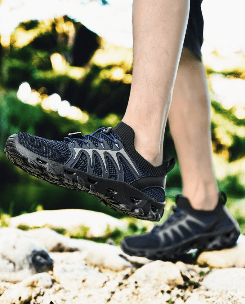 Breathable Flexible Sports Men's Trekking Sneakers - SF0815