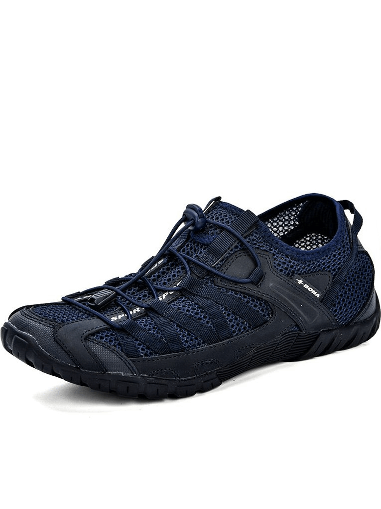 Atmungsaktive, flexible Mesh-Sneaker für Herren / leichte Sportschuhe – SF0758 