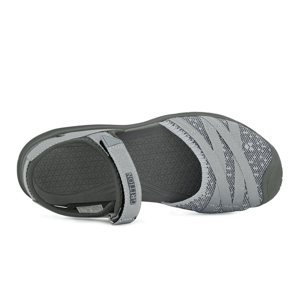 Lässige Damen-Sandalen mit geschlossenem Zehenbereich und flachem Absatz / Damen-Trekkingschuhe - SF0269 