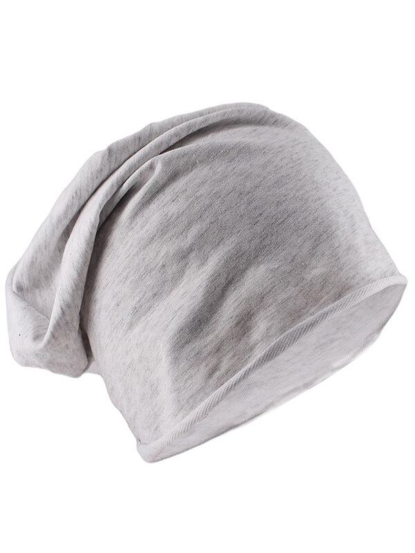Bonnet décontracté en coton doux et solide pour femmes ou hommes - SPF0785 