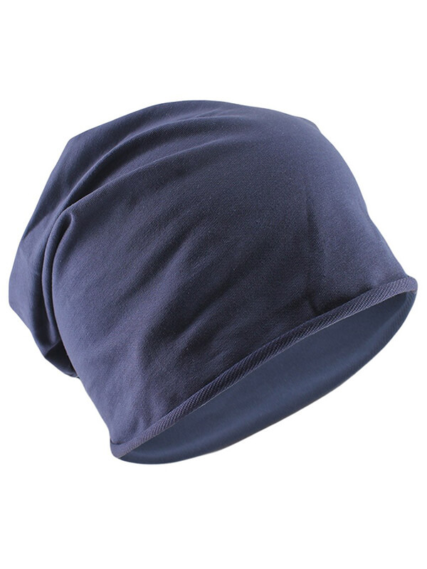 Casual unisex cotton soft solid beanie, knitted for warmth and style, perfect for cold weather. SKU: SF0785