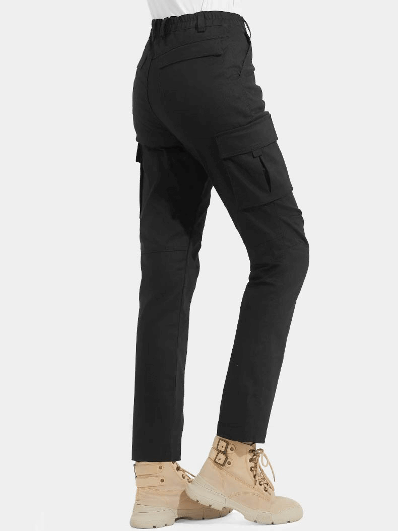 Pantalon imperméable de trekking décontracté pour femme avec multi-poches - SPF0219 