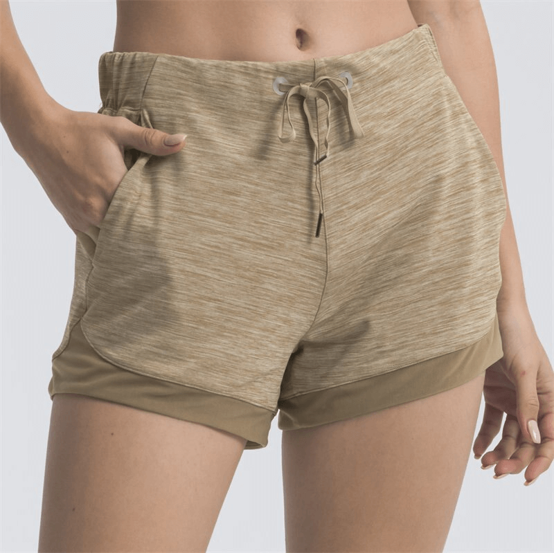 Lässige, leichte Damen-Shorts mit Kordelzug und Taschen – SF1139 