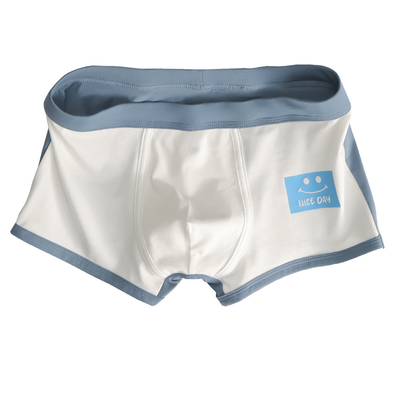 Boxer en coton imprimé Nice Day pour hommes / sous-vêtements élastiques masculins - SPF1154 
