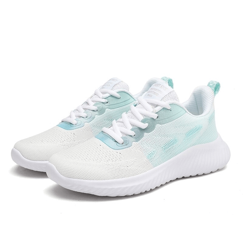 Doble Color Breathable Women's Running Shoes - Lightweight, quick-drying fitness footwear for superior comfort and flexibility.