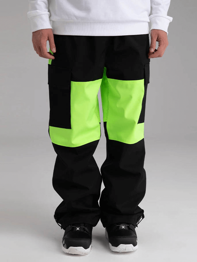 Pantalon de ski ample à cordon de serrage avec grandes poches pour femmes et hommes - SPF0616 
