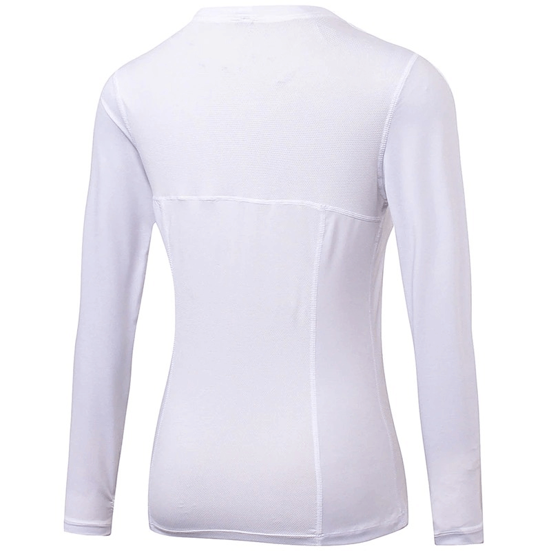 Elastic Long Sleeves Running Top / Women's Gym Compression Sportswear - SF0054