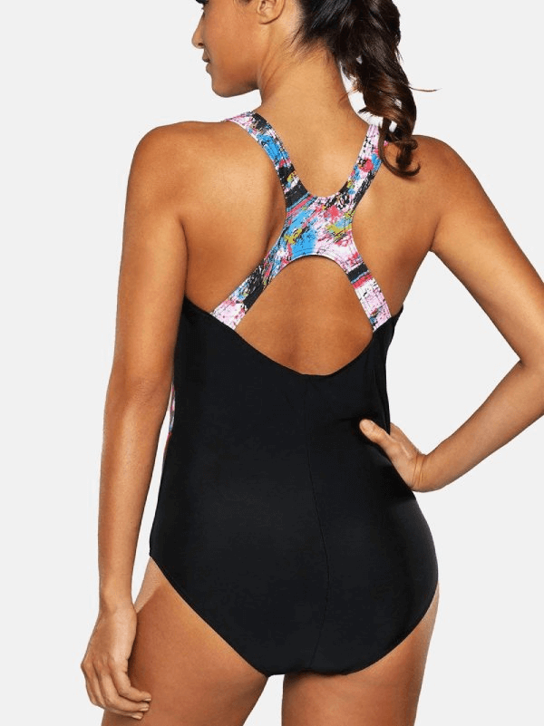 Elastische einteilige Damen-Bademode/Strandbekleidung – SF0524 