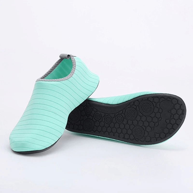 Chaussures de plage unies élastiques / chaussures d'eau à séchage rapide - SPF0280 