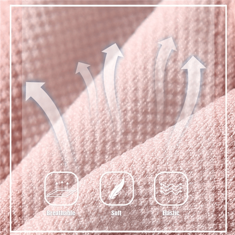 Close-up of breathable, soft, elastic pink fabric with airflow graphics for women's sports bras.