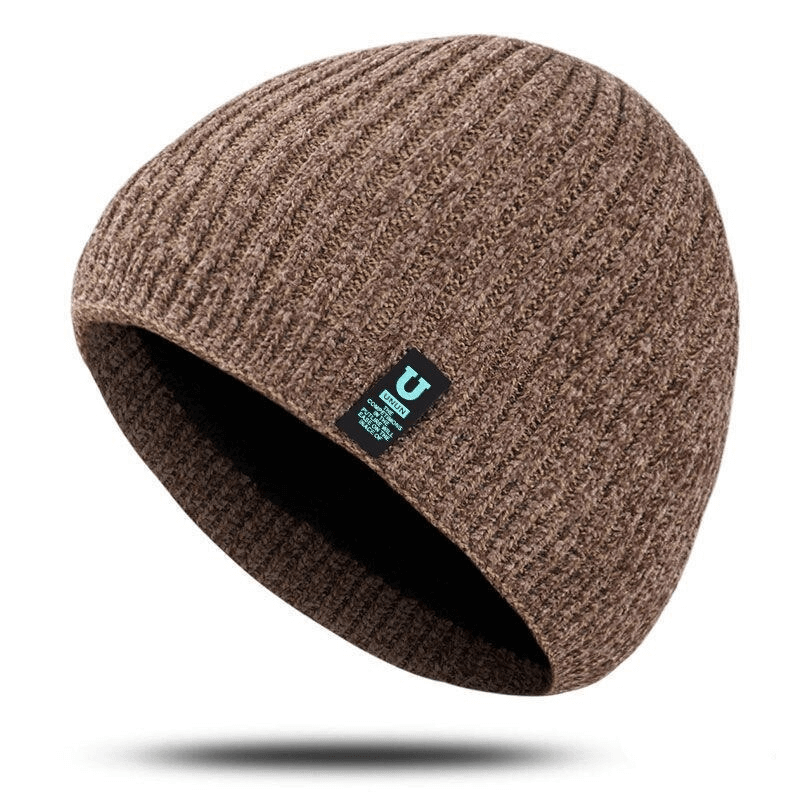 Chapeau de protection contre le vent épaississant en tricot classique à la mode - SPF0216 