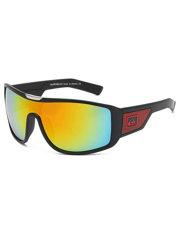 Men's oversized sports sunglasses with large frame and UV protective lenses, model SF0998, perfect for outdoor activities.