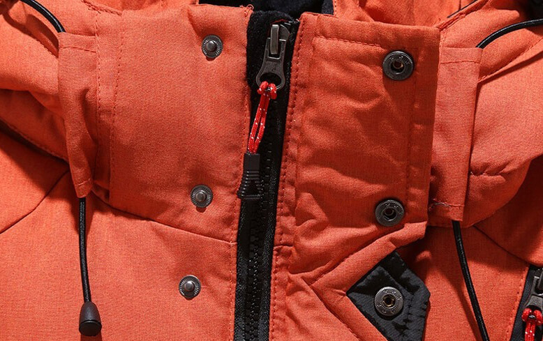 Doudoune de ski coupe-vent pour homme avec plusieurs poches - SPF0594 