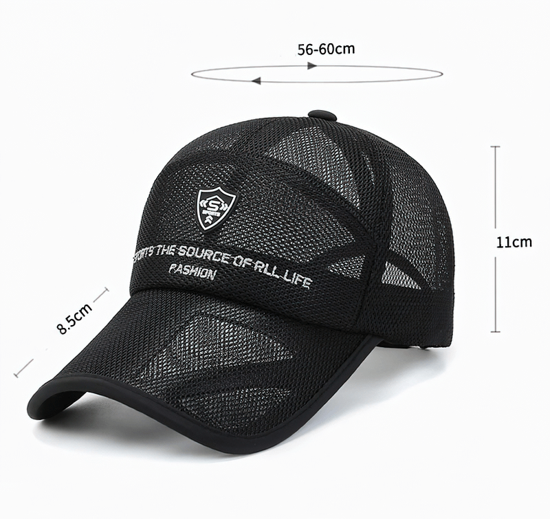 Fashion Mesh Embroidery Design Baseball Cap for Men and Women - SF0768